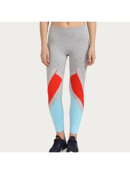 Zivame - Zelocity B-yond Skin Fit Training Legging - Light Grey