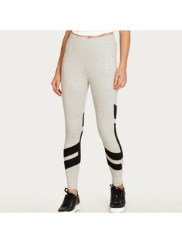 Zivame - West Vogue Neo Play Skin Fit Legging - Grey A