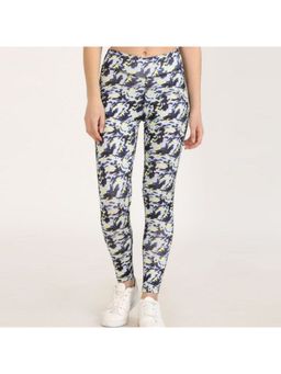Zivame - Zelocity Neo Play Training Legging - Neon & Print