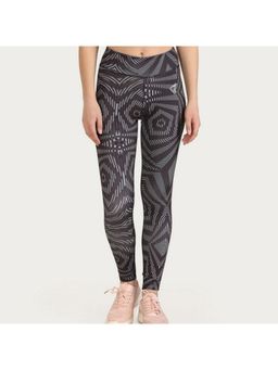 Zivame - Zelocity Luxe Training Legging - Black & Print A