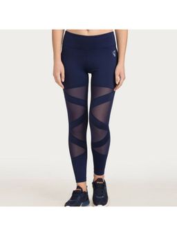 Zivame - Zelocity Luxe Training Skin Fit Legging - Navy