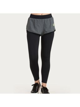 Zivame - Zelocity Skin Fit Training Legging - Black