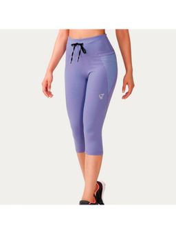 Zivame - Zelocity Pop Fresh Skin Fit Capri - Lavender