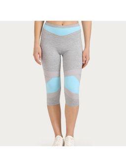 Zivame - Zelocity Neo Play Training Capri - Grey