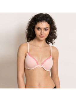 Zivame - Moderate Lift Push Up Bra - Pink