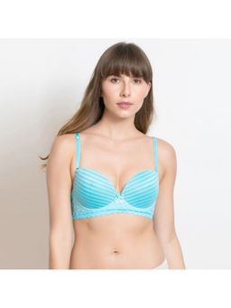 Zivame - Moderate Lift Push Up Bra - Blue