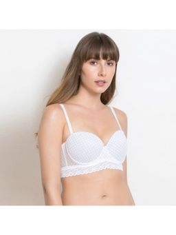 Zivame - Strapless Moderate Lift Push Up Bra - White