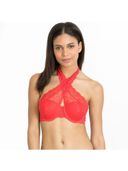 Red color option, Sold out, Currently selected