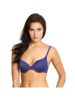 Zivame - Padded Moderate Lift Push Up Bra - Navy
