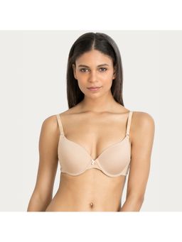 Zivame - Padded Moderate Lift Push Up Bra - Skin 1