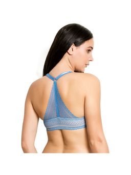 Zivame - Hues Of Tuscany Moderate Lift Bra - Blue
