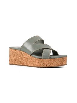 Vanilla Moon - Women Green Kinsley Wedges Heels