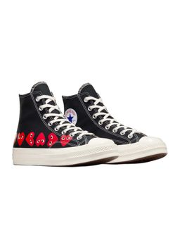 Converse - Black Unisex Comme Des Garcons Play Chuck 70 Sneakers