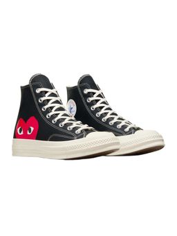 Converse - Black Unisex Comme Des Garcons Play Chuck 70 Sneakers