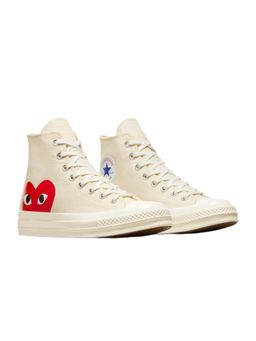 Converse - Beige Unisex Comme Des Garcons Play Chuck 70 Sneakers