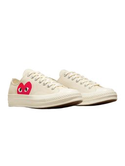 Converse - Beige Unisex Comme Des Garcons Play Chuck 70 Sneakers