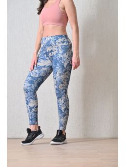 Body Smith - Women Printed High-Rise Ankle-Length Tights