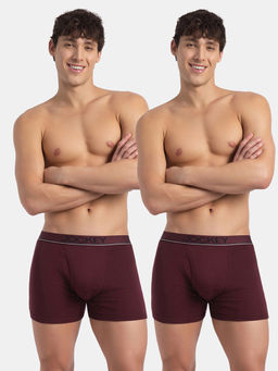 Jockey - 8009 Men Cotton Solid Trunk - Port Royale (Pack of 2)