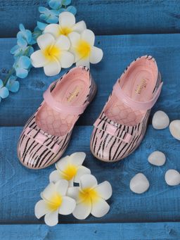 Lil Lollipop - Girls Bellies With Velcro Closure - Pink