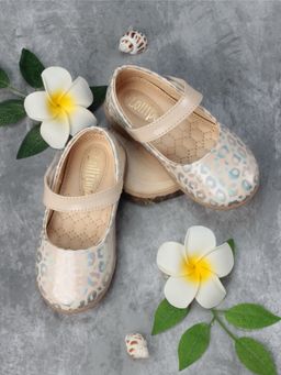 Lil Lollipop - Girls Bellies With Velcro Closure - Cream