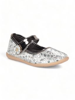 Lil Lollipop - Girls Bellies With Velcro Closure - Dark Grey