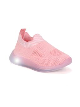 Lil Lollipop - Unisex Casual Slip On Shoes With Light - Pink