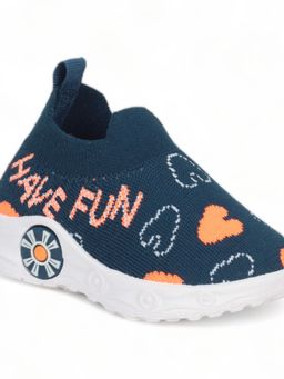 Lil Lollipop - Unisex Slip On Musical Chu Chu Shoes - Navy Blue