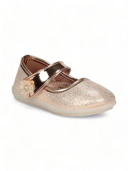Lil Lollipop - Girls Bellies With Velcro Closure - Gold