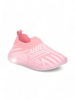 Lil Lollipop - Unisex Casual Slip On Shoes With Light - Pink
