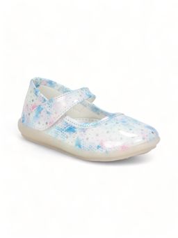 Lil Lollipop - Girls Bellies With Velcro Closure - White