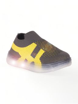Lil Lollipop - Unisex Casual Slip On Shoes With Led Light - Grey