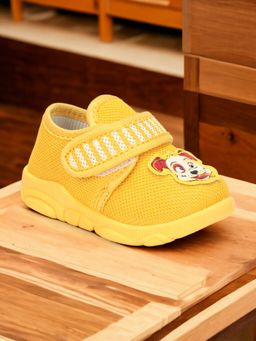 Lil Lollipop - Unisex Coolz Musical Chu Chu Shoes With Velcro Closing - Mustard
