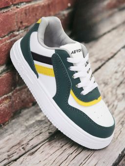 Lil Lollipop - Unisex Casual Shoes With Laces - Green and White