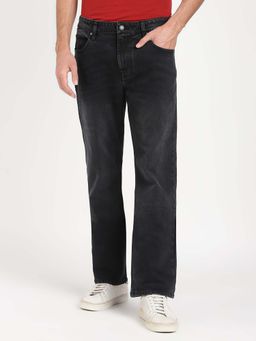 Guess - Charcoal Solid Regular Jeans