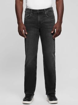 Guess - Grey Solid Regular Jeans
