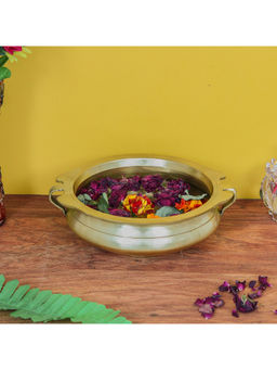 eCraftIndia - Decorative Brass Urli
