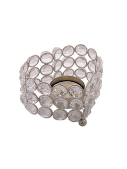 eCraftIndia - Love Moments Heart Crystal Tea Light Holder
