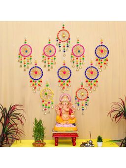 eCraftIndia - Gota Patti Bangle Latkan Toran (Pack Of 10)