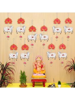 eCraftIndia - Tassel Style Shubh Labh Hanging for Diwali (Pack Of 5)