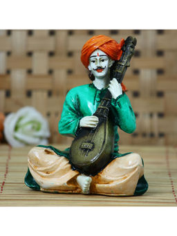 eCraftIndia - Musician Men Statue Playing Sitar Showpiece