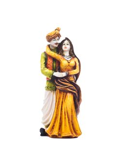 eCraftIndia - Rajasthani Man and Women Statue