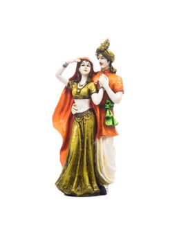 eCraftIndia - Rajasthani Man and Women Statue
