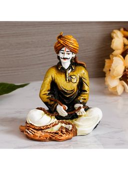 eCraftIndia - Rajasthani Working Man Showpiece