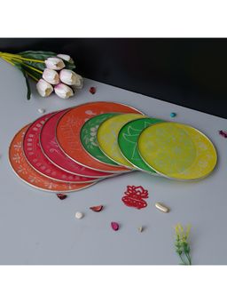 eCraftIndia - Designer Diwali Rangoli Stencils (Set Of 8)