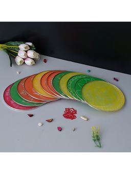eCraftIndia - Designer Diwali Rangoli Stencils (Set Of 12)