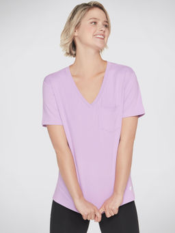 SKECHERS - Godri Serene V-Neck Tee
