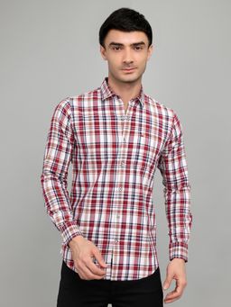 Monte Carlo - Mens Slim Fit Full Sleeve Check Shirt
