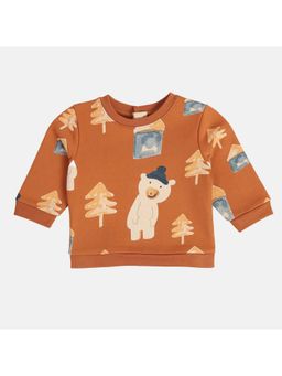 MINI KLUB - Boys Brown Sweat Shirt