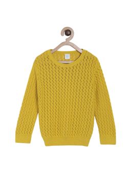 MINI KLUB - Girls Yellow Sweater