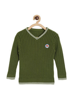 MINI KLUB - Boys Green Sweater